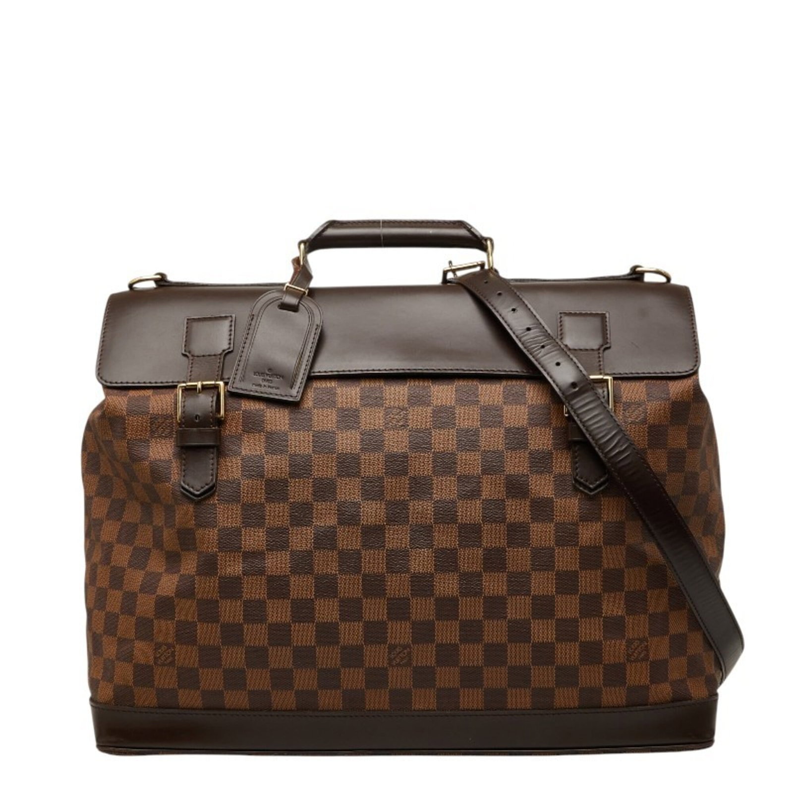 Louis Vuitton Boston Bag Shoulder Bag Pvc Leather: Louis Vuitton Boston Bag Shoulder Bag Pvc Leather The Louis Vuitton Boston Bag Shoulder Bag in Brown PVC Leather features a classic design with a signature monogram pattern, available in a durable PVC