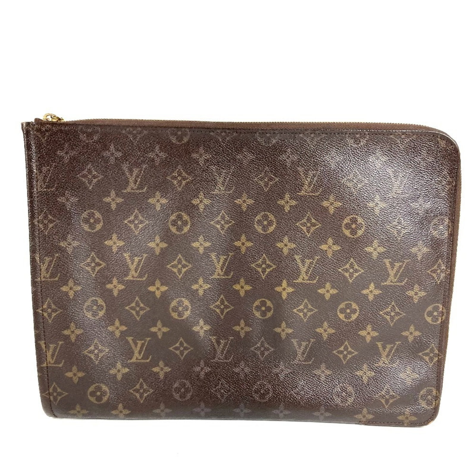 Vuitton Monogram Clutch Bag: Vuitton Monogram Clutch Bag Brown, Galle Monogram Vuitton Clutch Bag. Made from high-quality materials, this classic clutch features the iconic Louis Vuitton monogram pattern in a distinctive brown