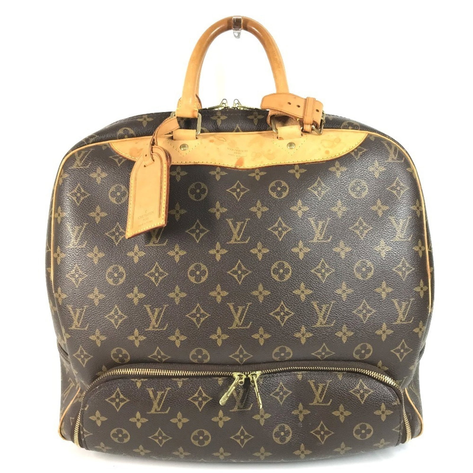 Louis Vuitton Boston Bag Handbag Tote Bag Monogram: Louis Vuitton Boston Bag Handbag Tote Bag Monogram The iconic Louis Vuitton Boston bag boasts its signature monogram pattern in rich brown, adding a touch of timeless elegance to any outfit.