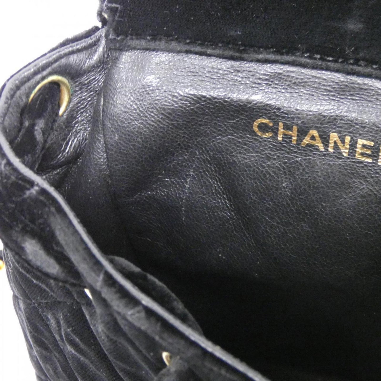 Leather Backpack By Chanel - 7