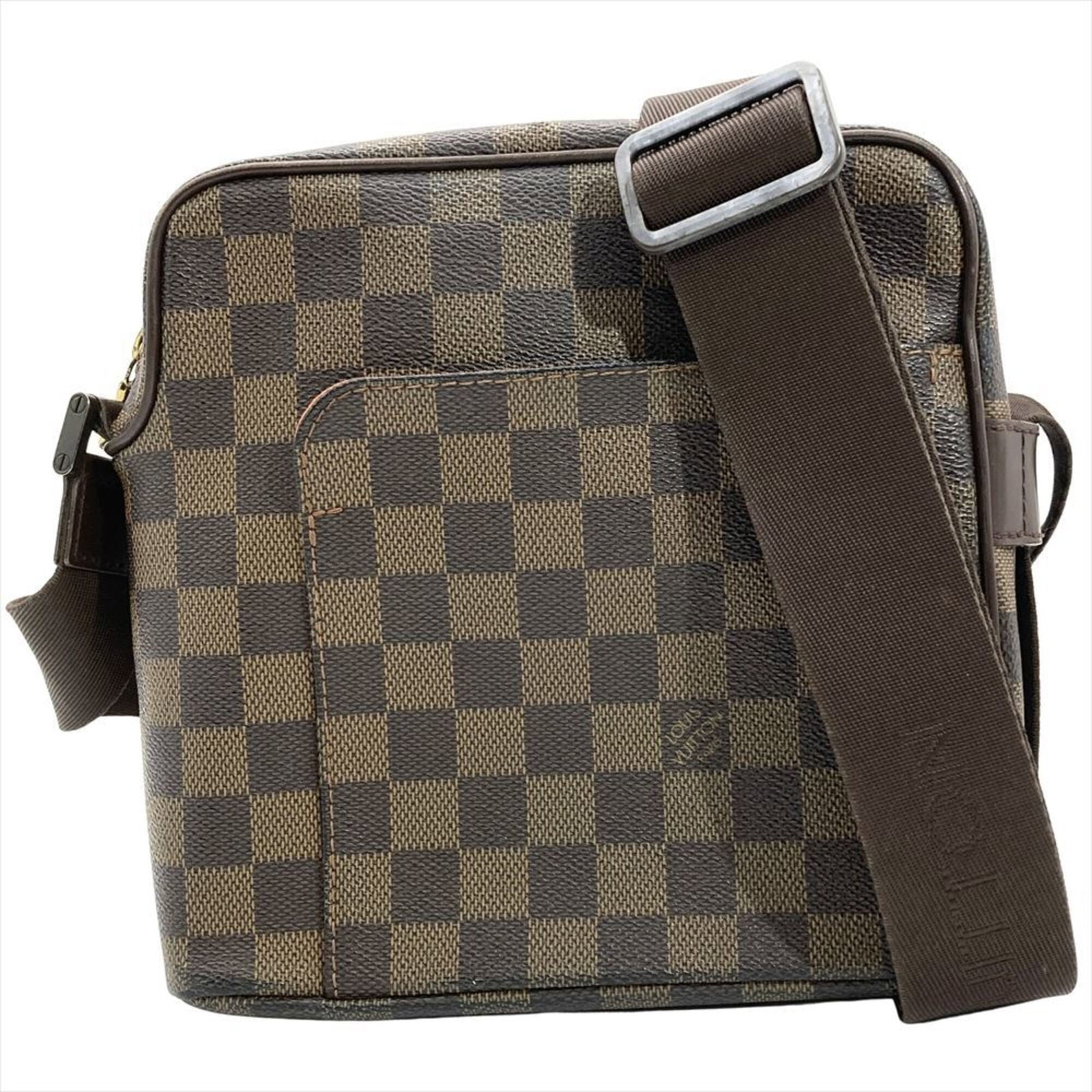 Damier Canvas Louis Vuitton Shoulder Bag: Damier Canvas Louis Vuitton Shoulder Bag Damier Canvas Louis Vuitton Shoulder Bag - A Timeless Classic from the Iconic French Brand. Made from high-quality Damier Canvas, this shoulder bag features a 