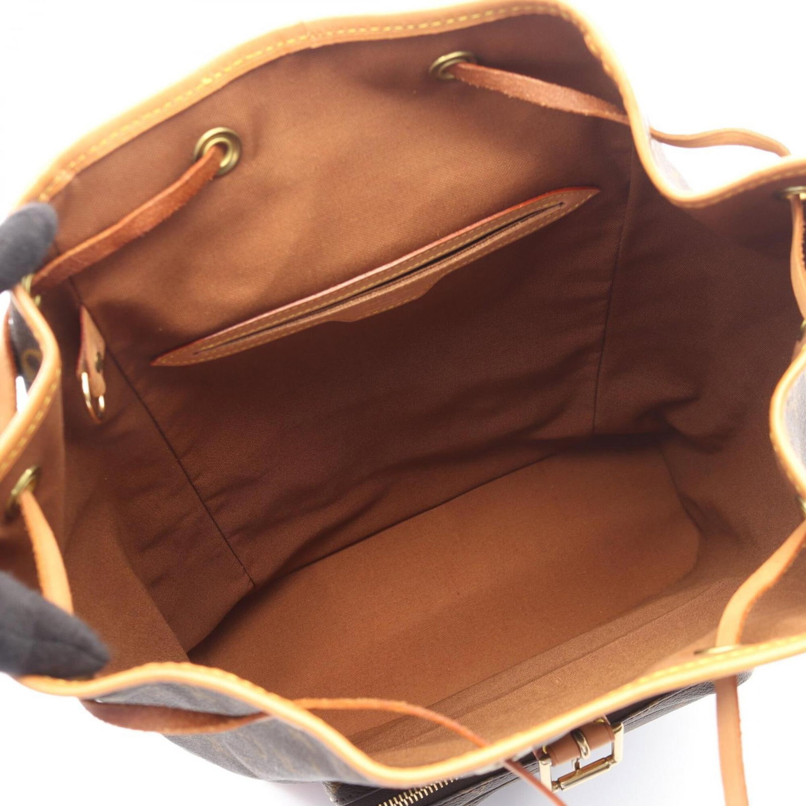 Monogram leather backpack by Louis Vuitton - 3