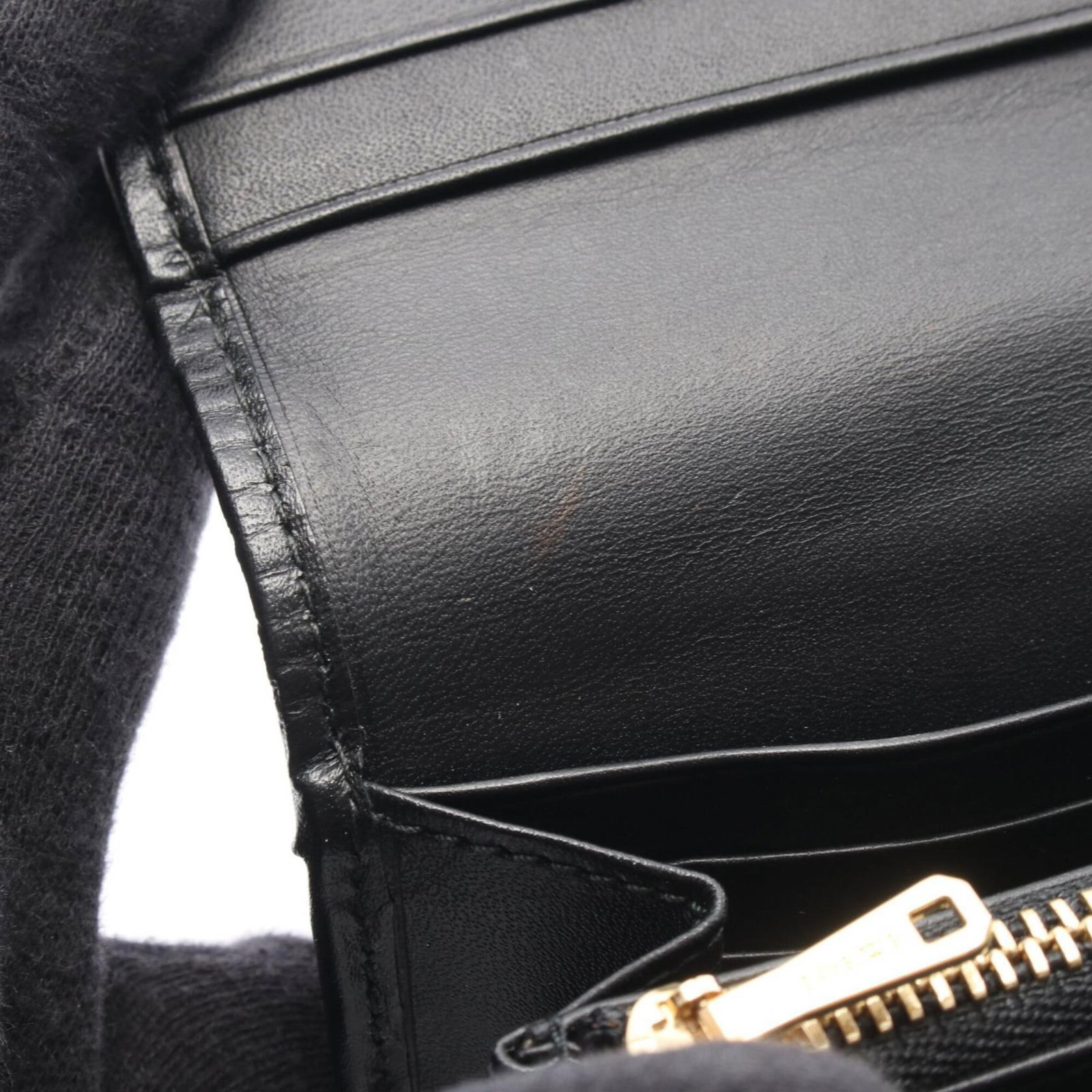 Long Wallet Leather Bi Fold - 6