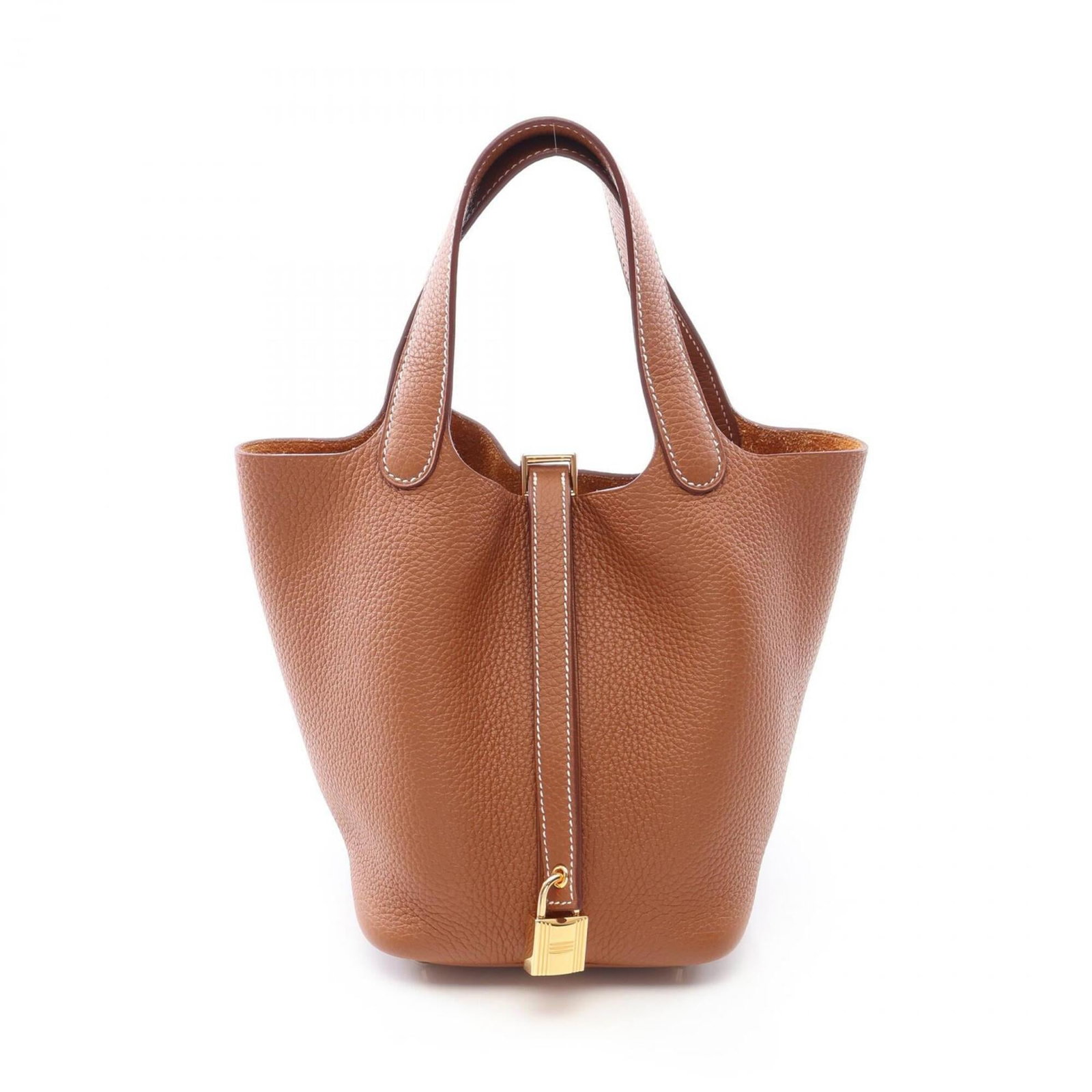 Handbag Taurillon Leather Clemence by Hermes: Handbag Taurillon Leather Clemence by Hermes Taurillon clemence leather gives this Herm?s handbag its distinctive texture and depth. The classic design, with clean lines and understated elegance, make