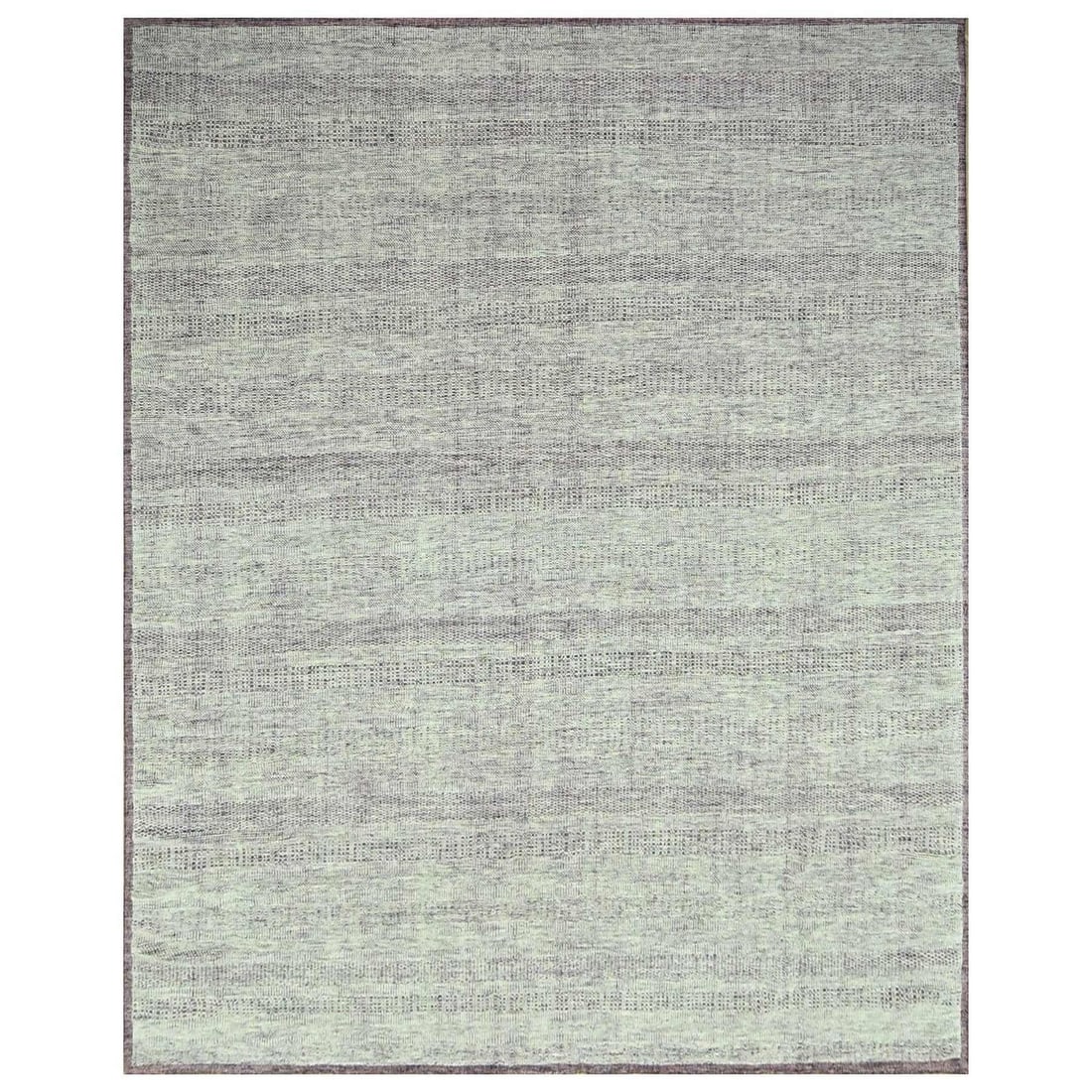 11'10"x14'10" Wine Red Pure Wool XL Rug Oxidized Grass Design Hand Knotted: 11'10"x14'10" Wine Red Pure Wool XL Rug Oxidized Grass Design Hand Knotted Hand-knotted in pure wool, this 11'10"x14'10" wine red rug boasts an oxidized grass design that adds a touch of modern