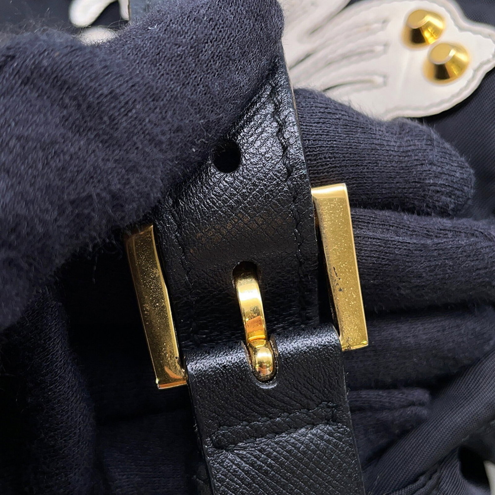 Handbag Backpack Nylon Leather Prada - 14