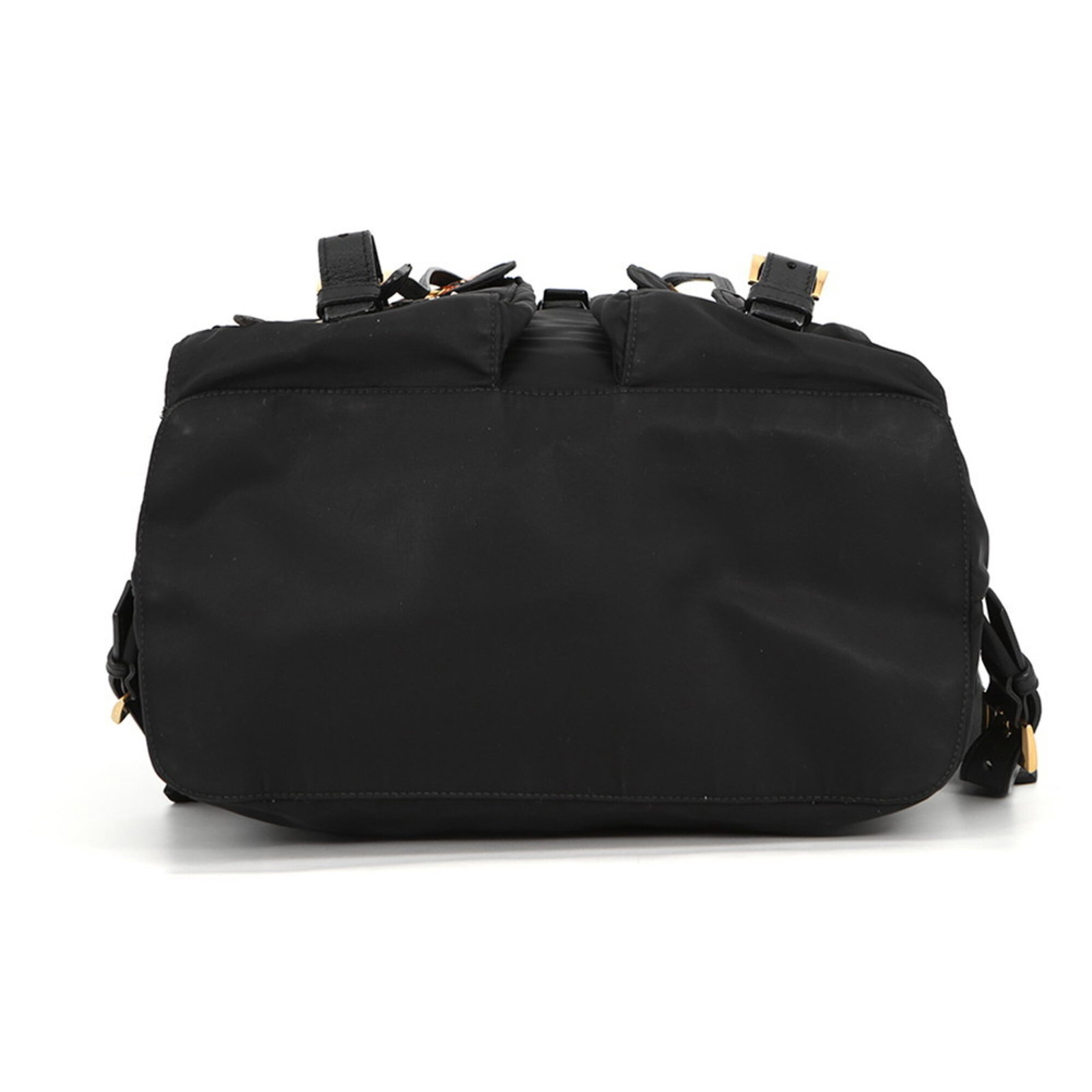 Handbag Backpack Nylon Leather Prada - 3