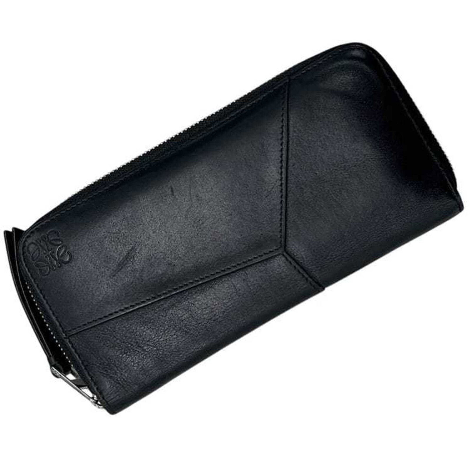 Long Wallet Leather Bi Fold: Long Wallet Leather Bi Fold The Long Wallet Leather Bi Fold features high-quality black leather construction, measuring 10cm x 20cm x 2cm. Its sleek design makes it a versatile accessory for everyday 