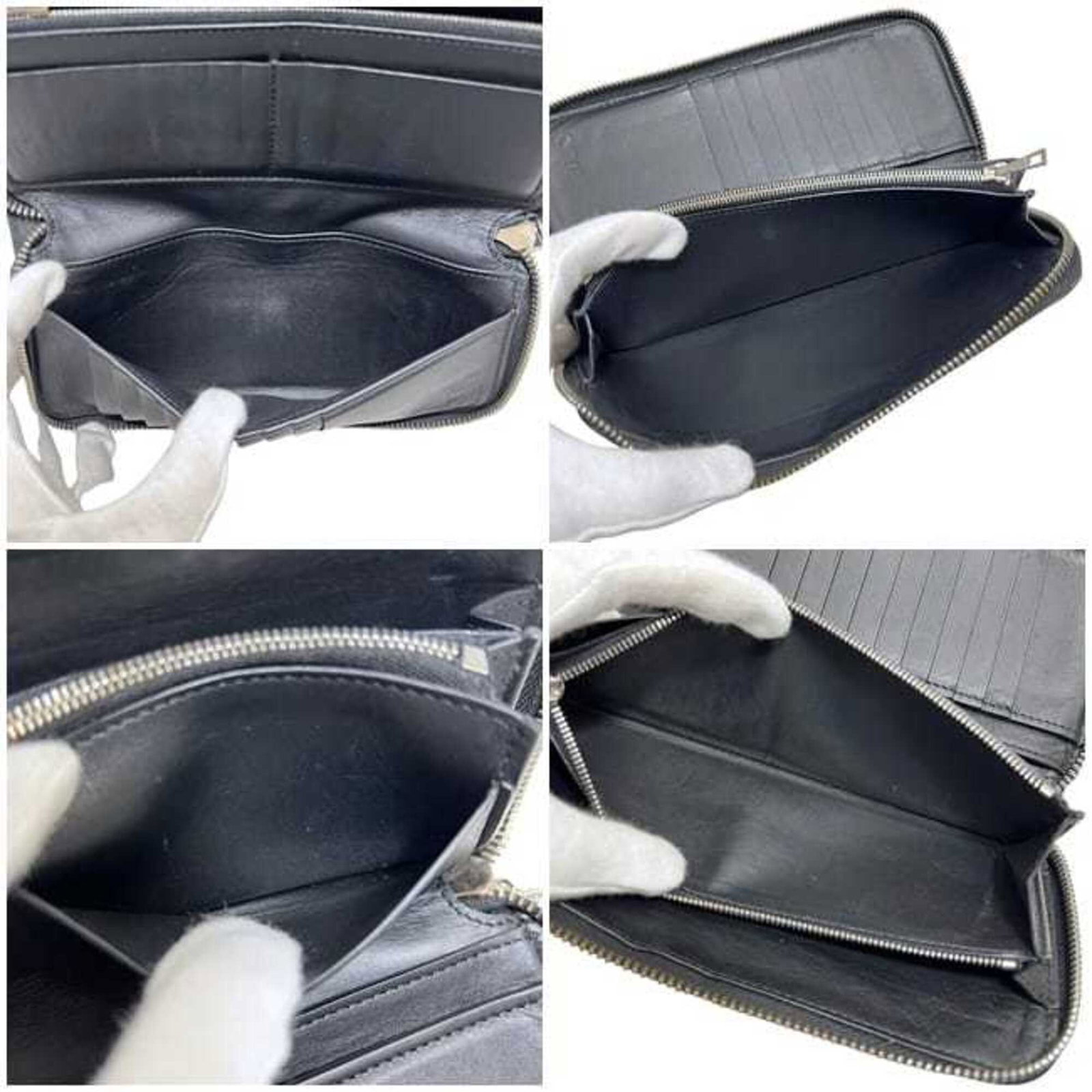 Long Wallet Leather Bi Fold - 4