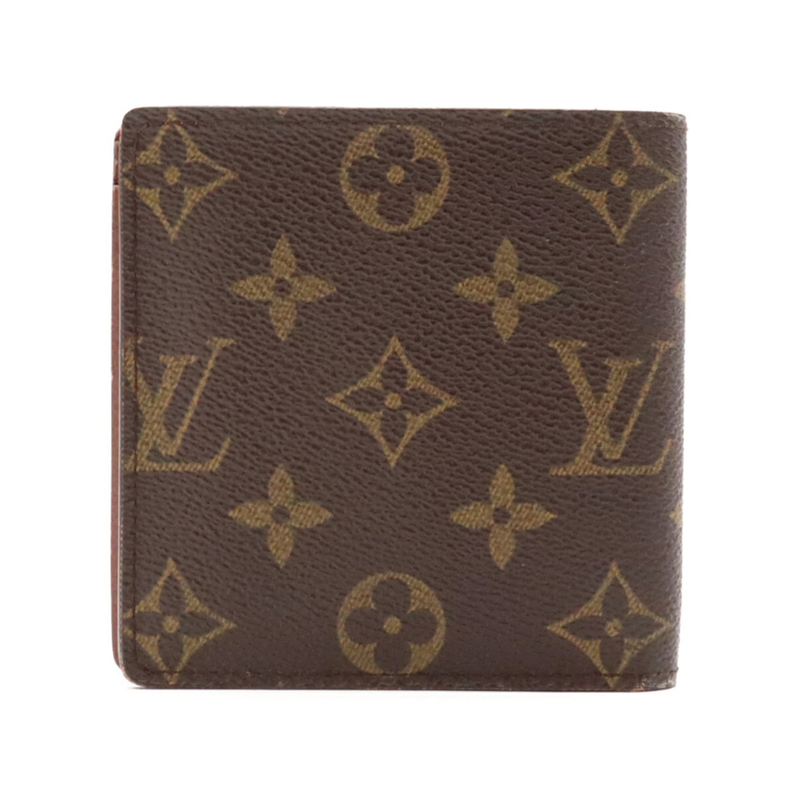Louis Vuitton Wallet (Bi-Fold) Monogram Canvas: Louis Vuitton Wallet (Bi-Fold) Monogram Canvas Monogram Canvas Brown Bi-Fold Wallet from Louis Vuitton. This bi-fold wallet features the iconic Monogram pattern in brown canvas, measuring 10.5cm x
