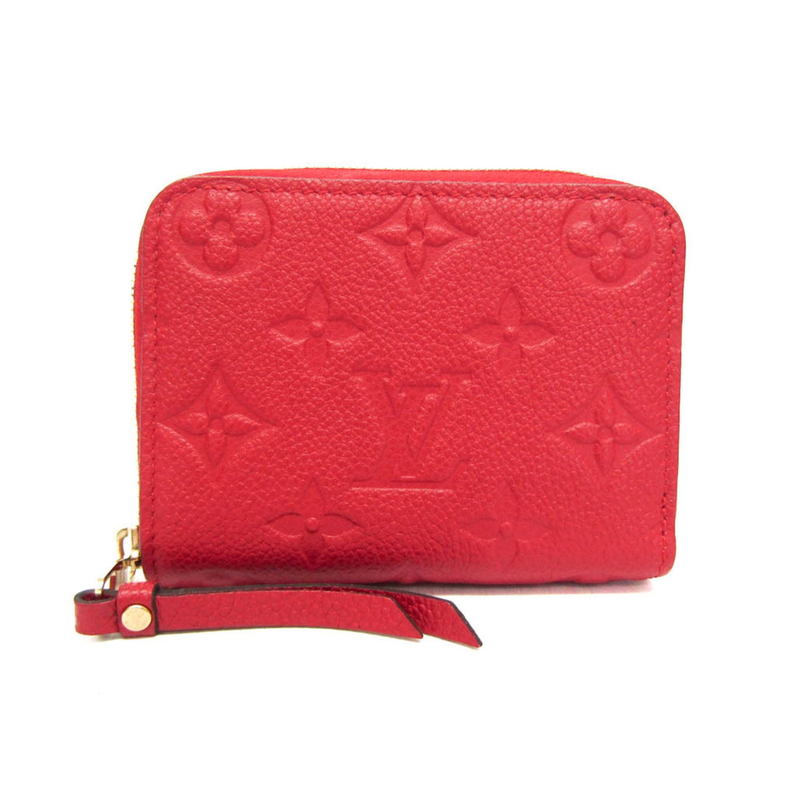 Louis Vuitton Empreinte Purse Coin Case: Louis Vuitton Empreinte Purse Coin Case This Louis Vuitton Empreinte Purse Coin Case features the iconic Monogram Empreinte pattern and a sleek, zippered design. With an inner pocket for cards and a