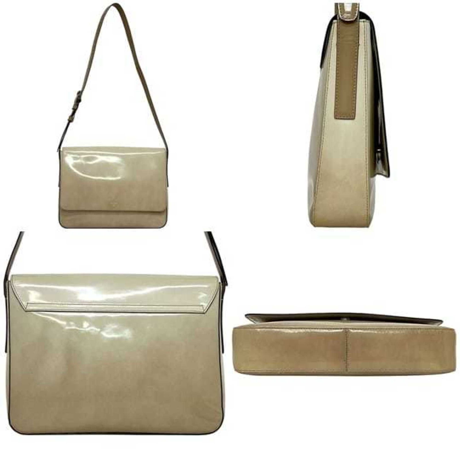 Shoulder Bag Leather by Prada - 3