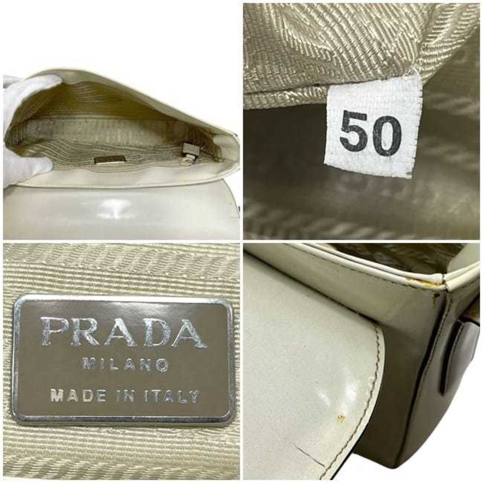 Shoulder Bag Leather by Prada - 4