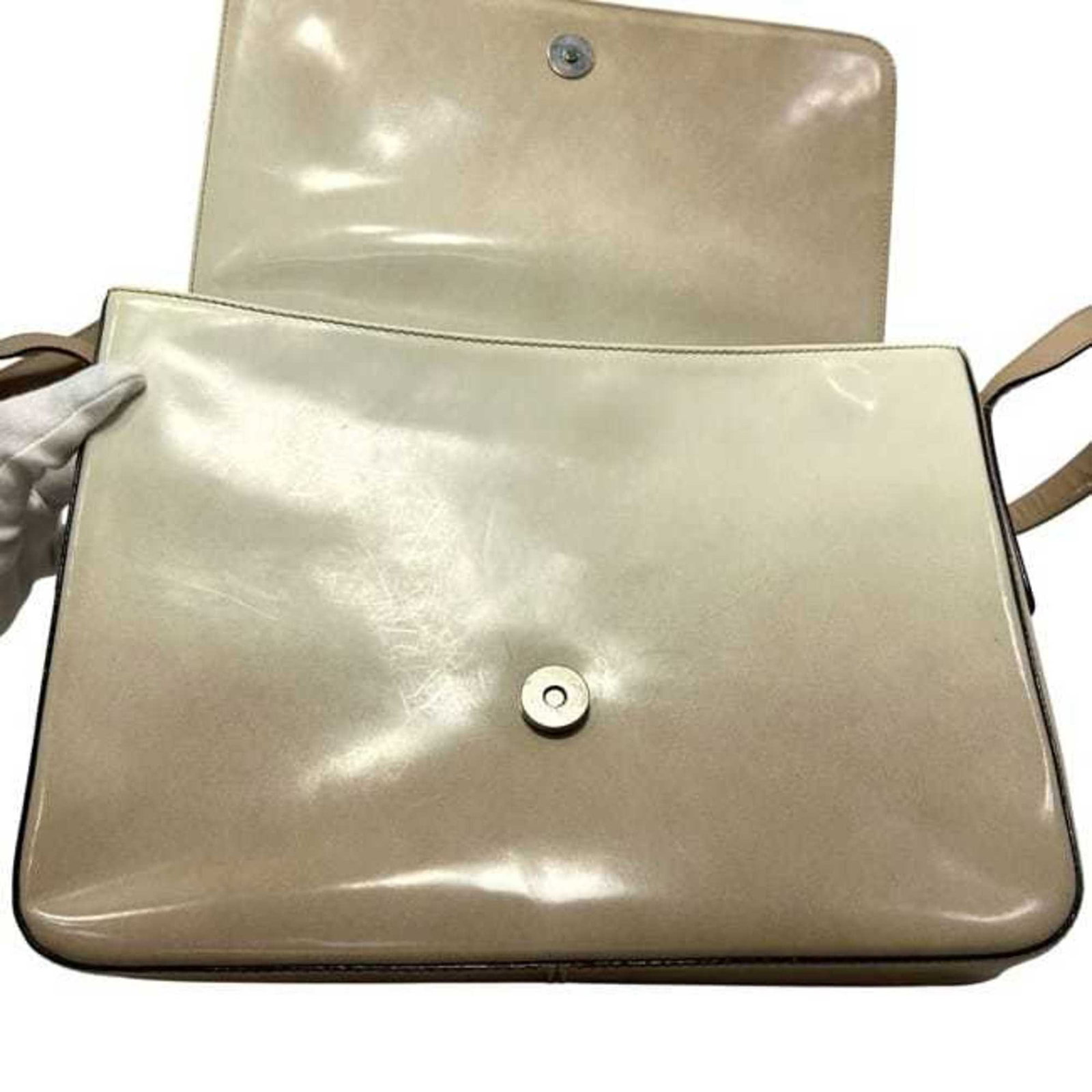 Shoulder Bag Leather by Prada - 6