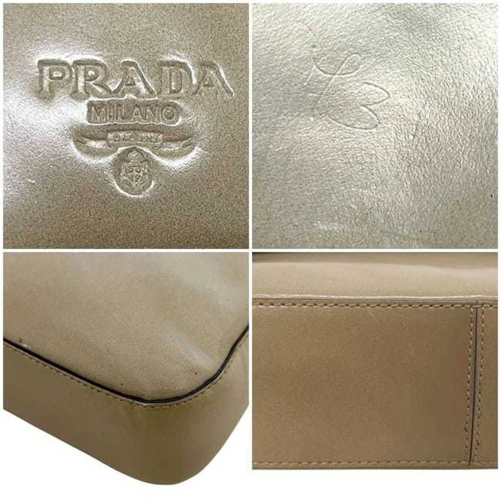 Shoulder Bag Leather by Prada - 7