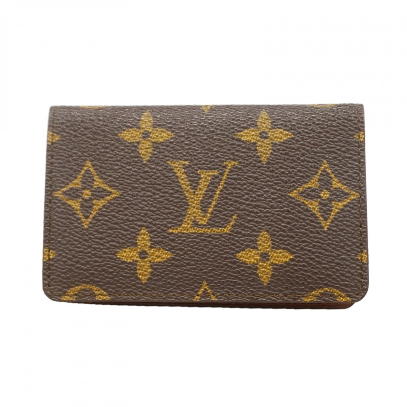 Case card Louis Vuitton: Case card Louis Vuitton Brown Louis Vuitton card case with dimensions 7cm x 11cm x 5mm, designed for men and women. This compact accessory features a classic design and signature brown color. Made