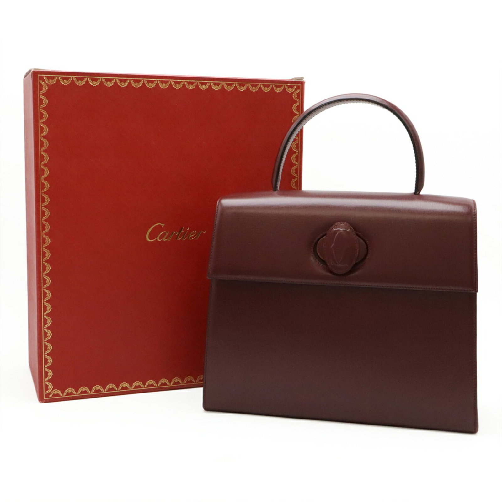 Cartier Handbag Leather - 10