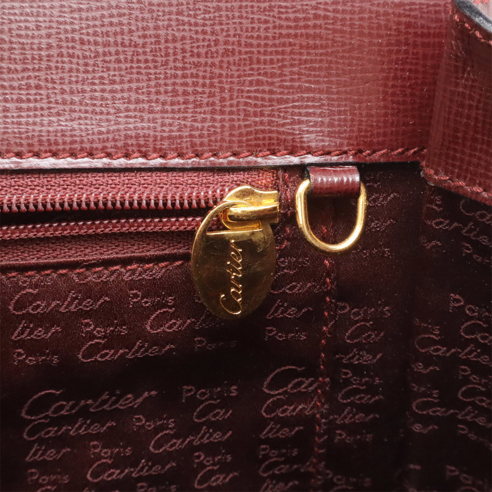 Cartier Handbag Leather - 8