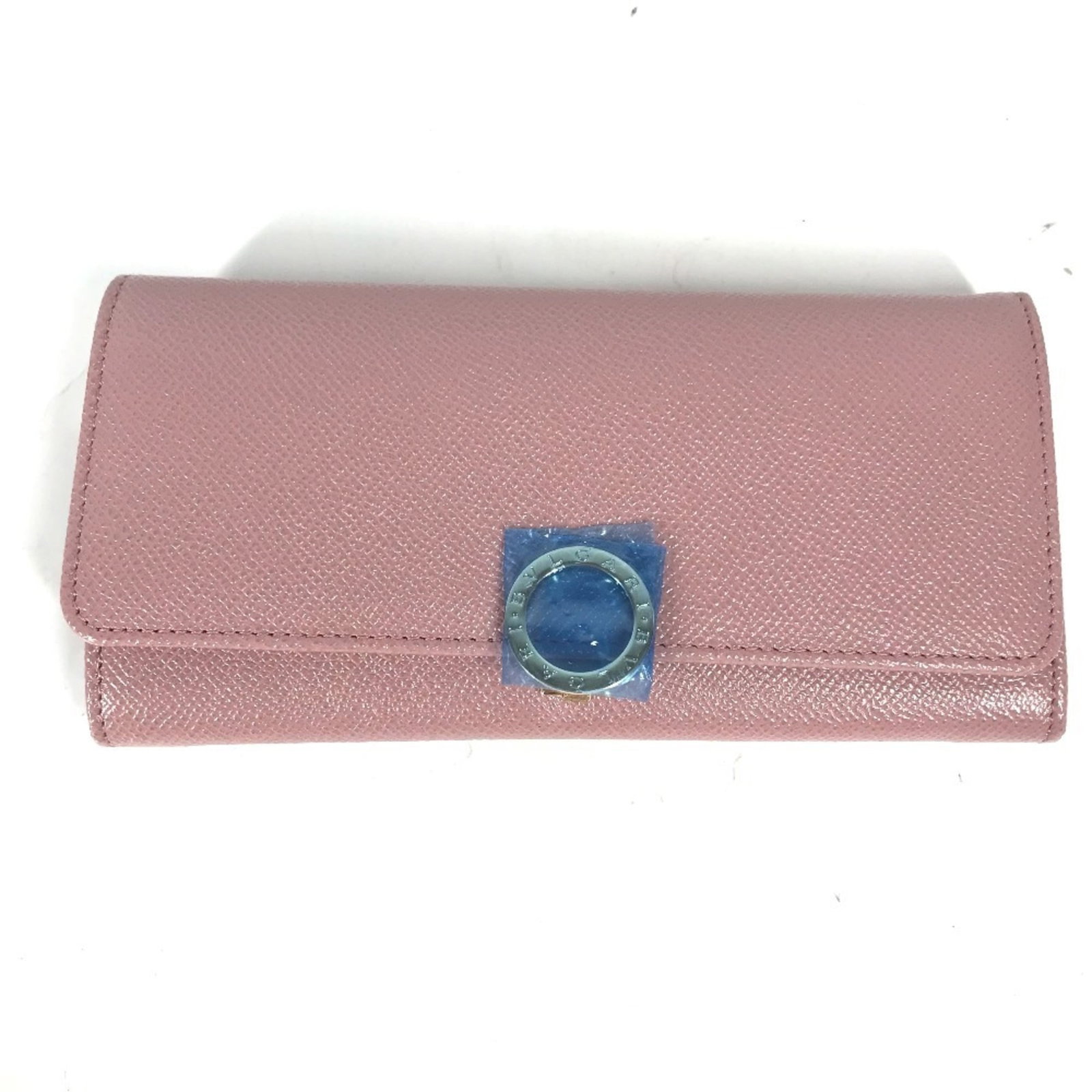 Bvlgari Long Wallet (Bi-Fold) Leather: Bvlgari Long Wallet (Bi-Fold) Leather Pink Bvlgari Long Wallet (Bi-Fold) Leather, 9cm x 18.5cm / 3.54'' x 7.28'', Made from high-quality leather and featuring a bi-fold design, this stylish wallet
