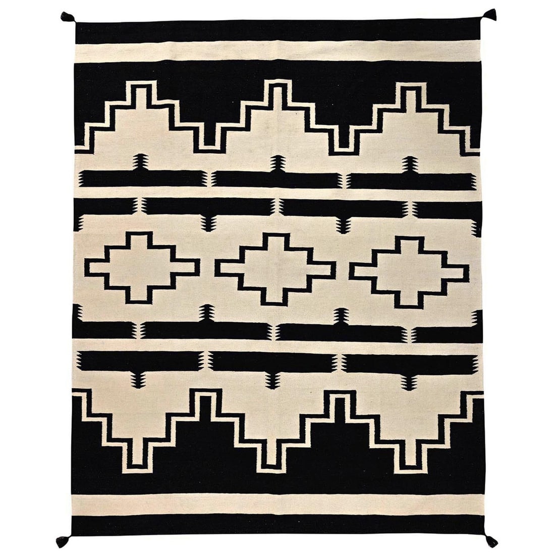 8'x10' Khaki Brown Southwest Geometric Design Flat Weave Hand Woven Wool: 8'x10' Khaki Brown Southwest Geometric Design Flat Weave Hand Woven Wool 8'x10' Khaki Brown Southwest Geometric Design Flat Weave Hand Woven Wool rug boasts a striking geometric pattern in a rich,