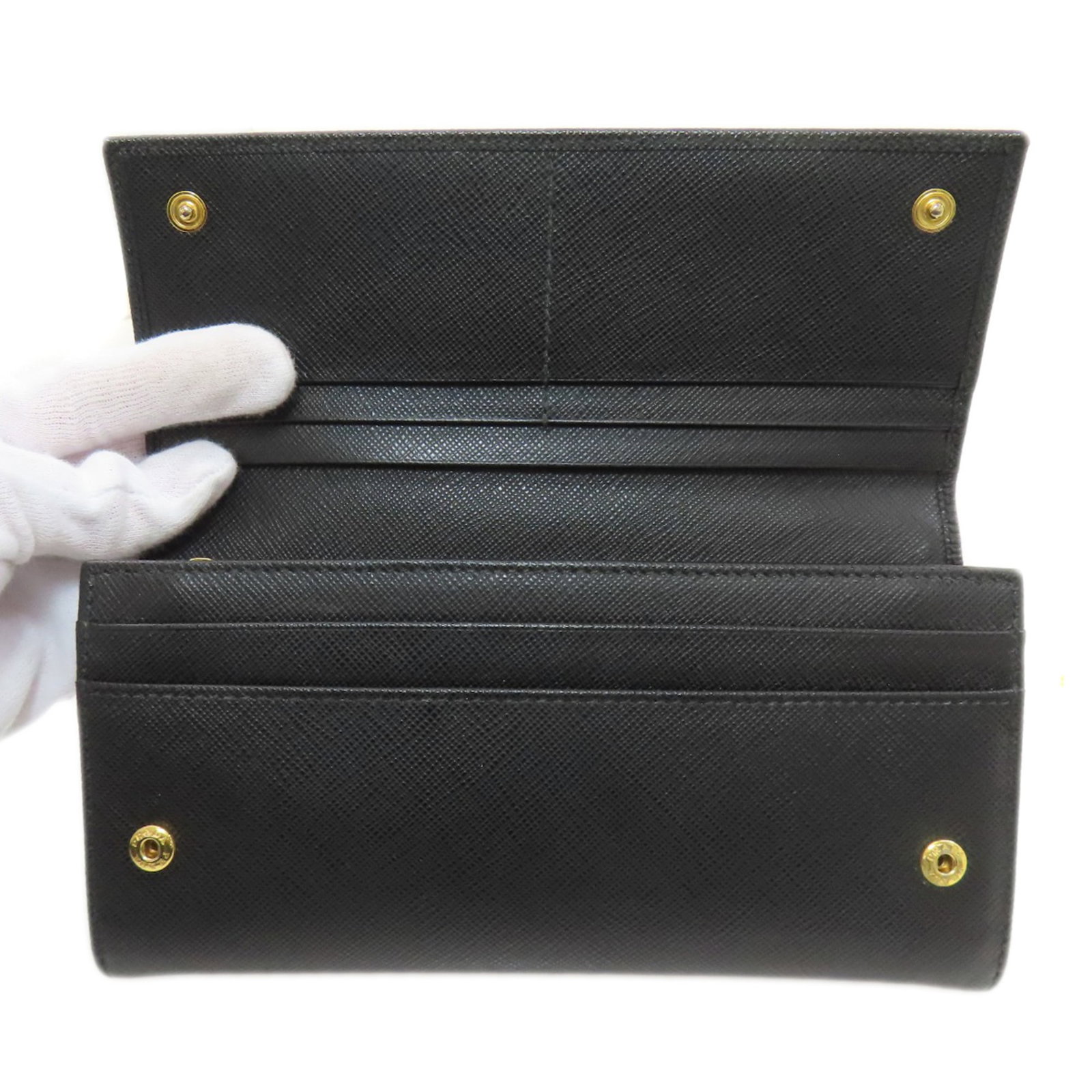 Long Wallet Bi Fold Leather - 4