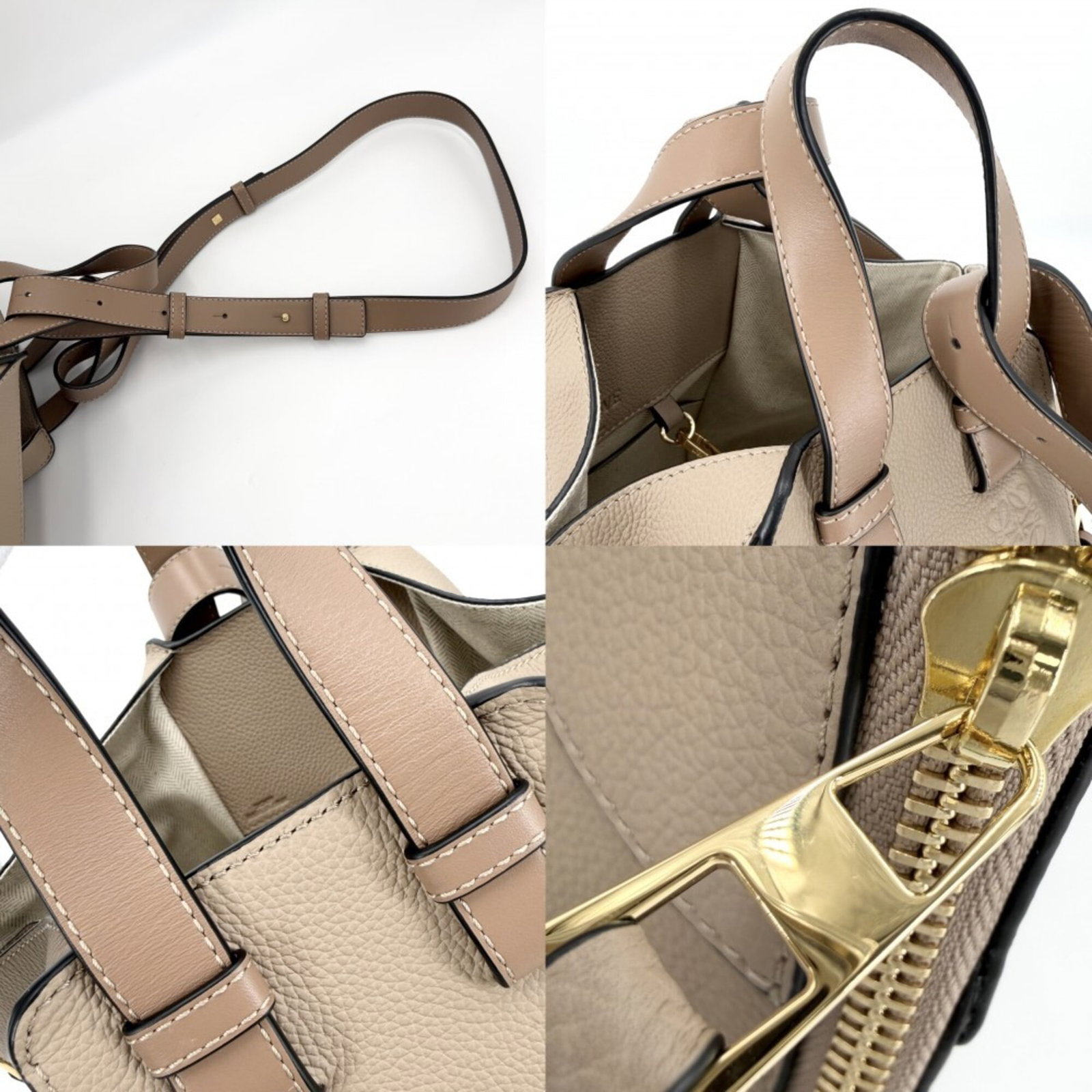 Shoulder Handbag Leather Loewe - 8