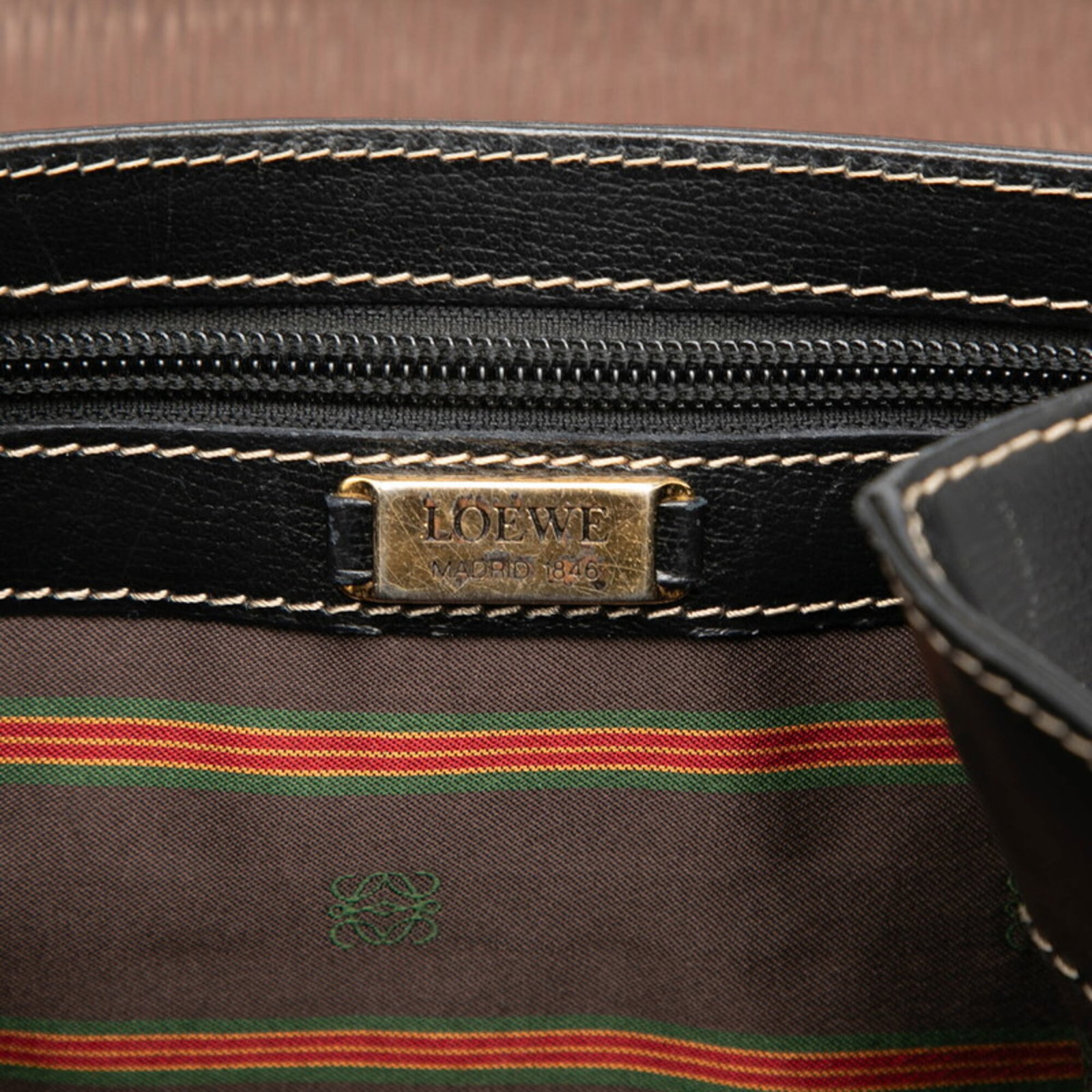 Shoulder Handbag Leather Loewe - 5