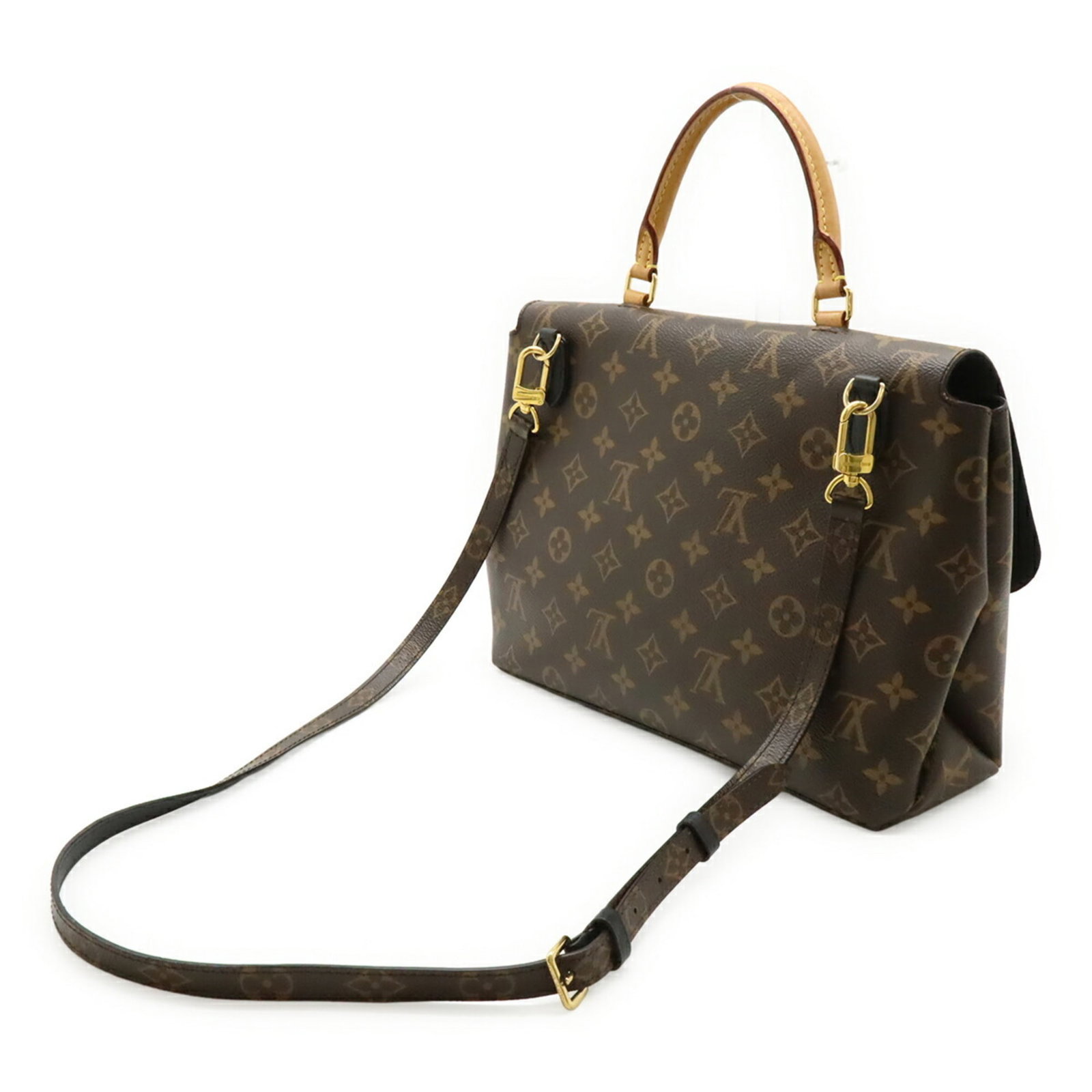 Monogram Leather Shoulder Bag Louis Vuitton - 3