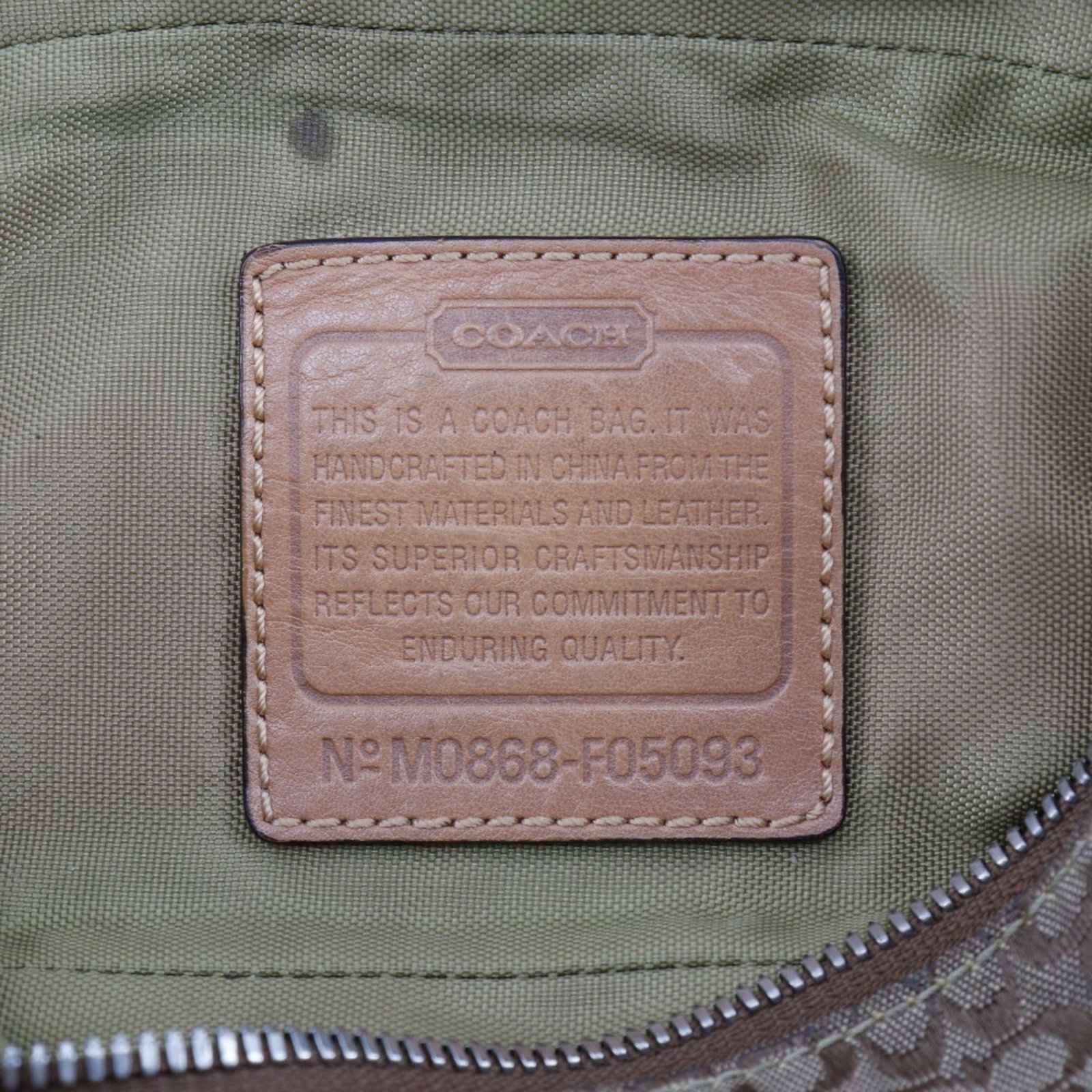 Fanny Pack Canvas Coach - 10