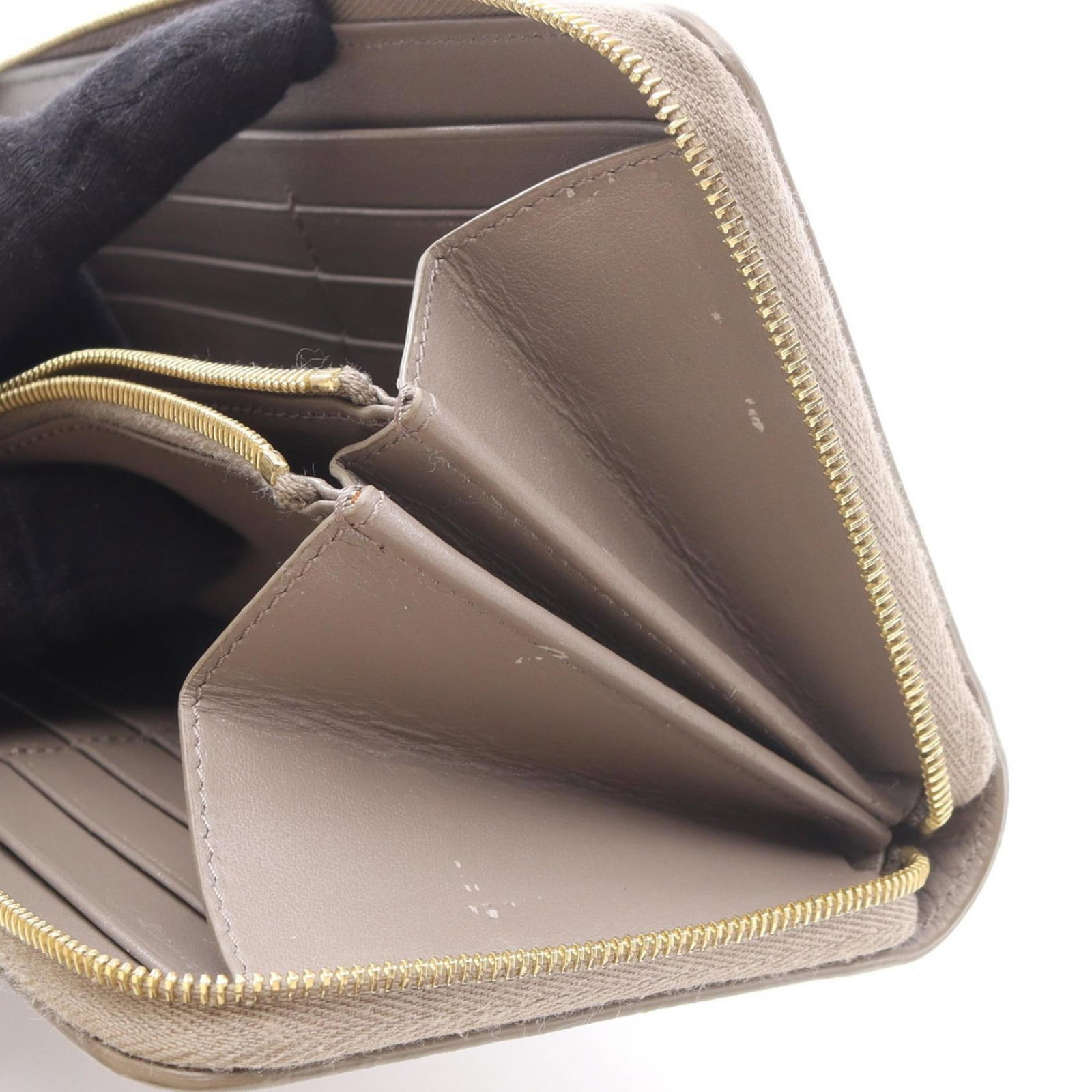 Long Wallet Celine Bi Fold Leather - 10