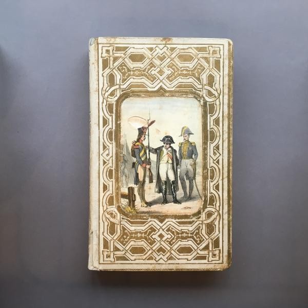 Histoire de Napoleon Abbe de Villiers is a French book with a chromolithograph cover from 1846.: Histoire de Napoleon Abbe de Villiers is a French book with a chromolithograph cover from 1846. Item Specifics: Artist: Abbe de Villiers Subject: Napoleon Bonaparte French History Material: Paper Chro