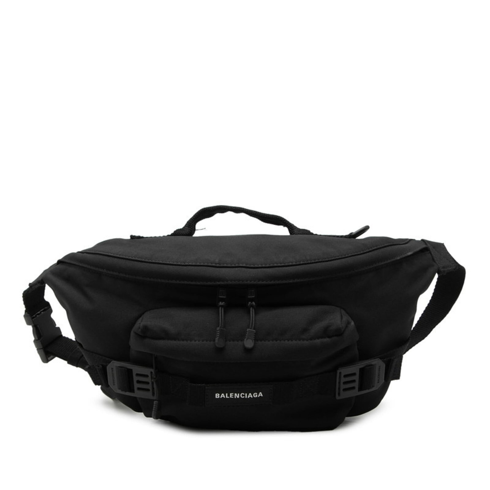 Balenciaga Basket Sling Bag Polyester Polyamide: Balenciaga Basket Sling Bag Polyester Polyamide Basket Sling Bag from Balenciaga, featuring a sleek and versatile design made from high-quality Polyester and Polyamide materials. Measuring 18cm x