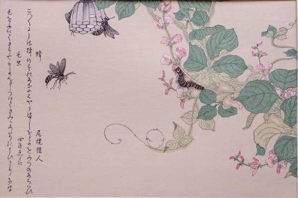 Kitagawa Utamaro Woodblock Print Bee and Caterpillar Mushi Erabi Japanese Art: Kitagawa Utamaro Woodblock Print Bee and Caterpillar Mushi Erabi Japanese Art Item Specifics: Artist: Kitagawa Utamaro Subject: Insects (Bee and Caterpillar) Material: Paper Style: Japanese Size: 22 x