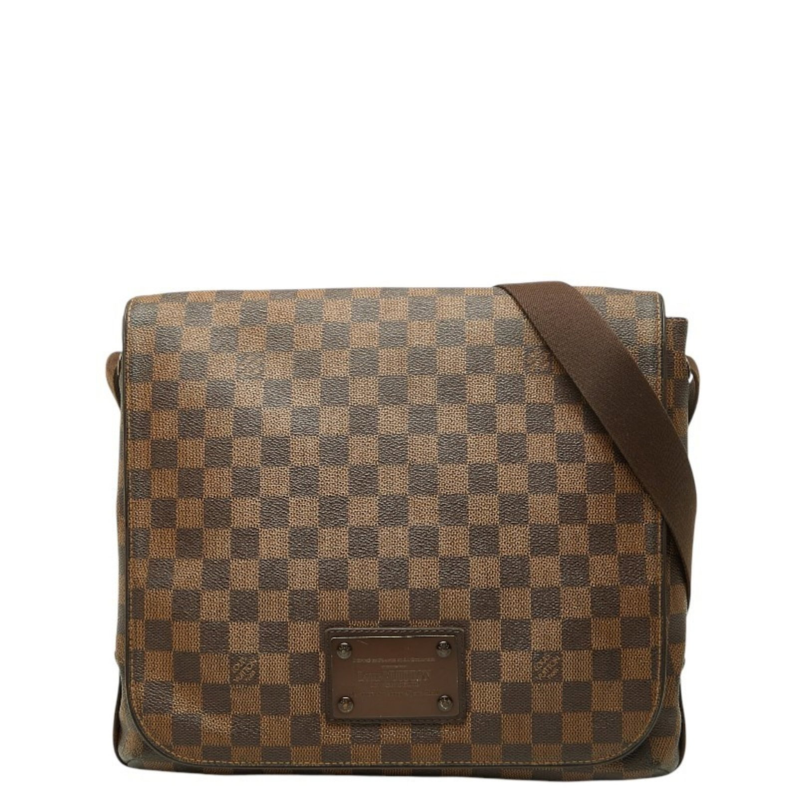 Louis Vuitton Messenger Bag Shoulder Bag Pvc Leather: Louis Vuitton Messenger Bag Shoulder Bag Pvc Leather PVC and leather combine in this Louis Vuitton Messenger Bag Shoulder Bag, featuring a classic design with a brown color. The bag measures 29cm x 32