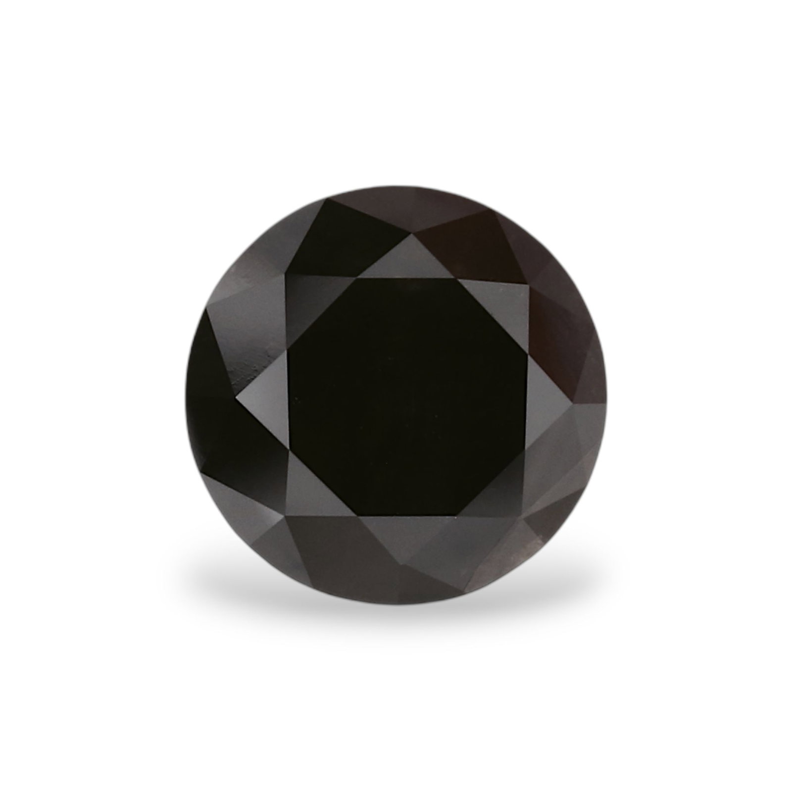 GIA Round 1.21ct Fancy Black VVS2 - Loose Natural Diamond: GIA Round 1.21ct Fancy Black VVS2 - Loose Natural Diamond Round and radiant, this 1.21ct Fancy Black VVS2 diamond boasts exceptional clarity and polish, with its EX symmetry making it a true