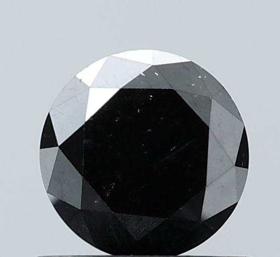 Round 0.91ct Black VVS2 - Loose Natural Diamond: Round 0.91ct Black VVS2 - Loose Natural Diamond 0.91ct Black VVS2 - Loose Natural Diamond, EX Cut and Polish, with EX Symmetry and High Clarity Grade. This natural diamond boasts a rare black color an