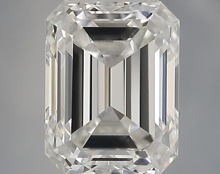 IGI Emerald 0.57ct E VVS1 - Loose Natural Diamond: IGI Emerald 0.57ct E VVS1 - Loose Natural Diamond 0.57ct IGI Emerald Cut Diamond with Excellent Polish and Symmetry, Certified VVS1 Clarity for Exceptional Brilliance. This natural diamond boasts a vi