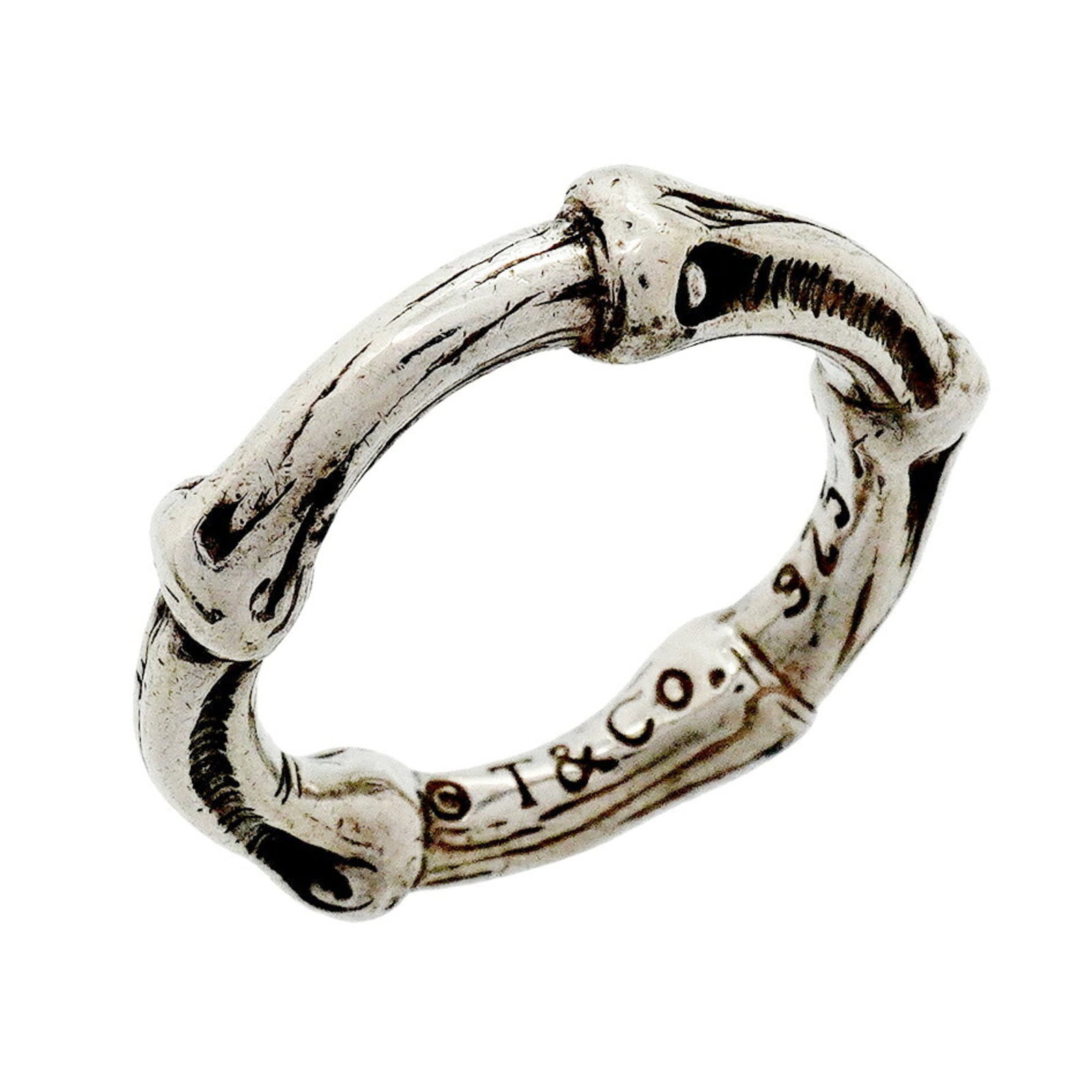 Silver Ring 925 by Tiffany: Silver Ring 925 by Tiffany Silver Ring 925 by Tiffany - A sleek and elegant band ring made from high-quality silver, featuring a classic design that complements any style. This US size 4.5 ring is cra