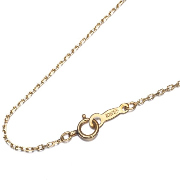 Mikimoto Chain Necklace Cable 40Cm 18K 750 Yellow Gold: Mikimoto Chain Necklace Cable 40Cm 18K 750 Yellow Gold 18K yellow gold chain necklace with a 40cm length, featuring a sturdy cable design. This delicate piece showcases the beauty of 18k gold in its