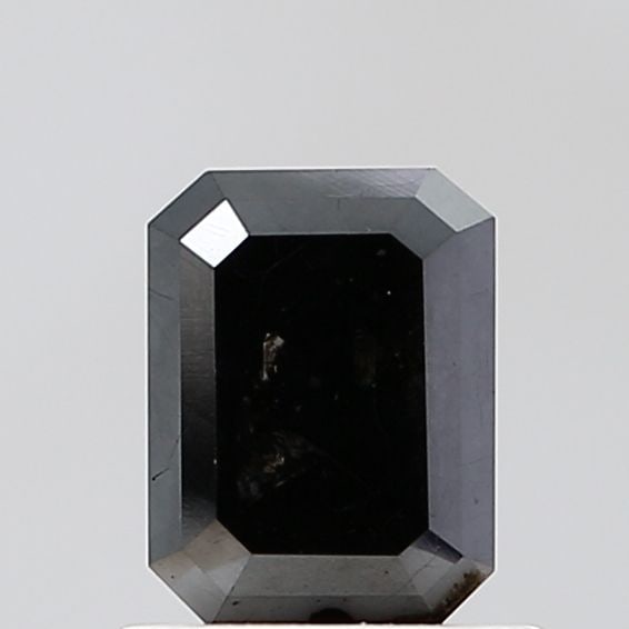 Emerald 1.03ct Black VVS2 - Loose Natural Diamond: Emerald 1.03ct Black VVS2 - Loose Natural Diamond The 1.03ct Black VVS2 diamond boasts exceptional clarity and polish, with its EX symmetry and EX polish making it a standout among loose natural