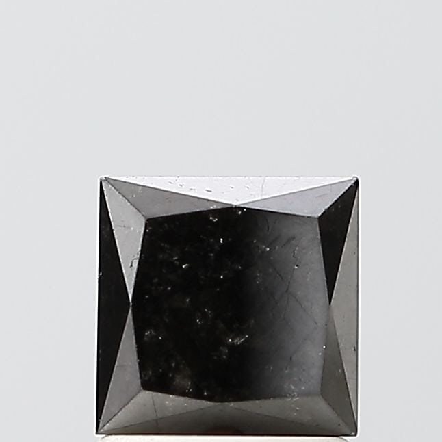 Princess 1.72ct Black VVS2 - Loose Natural Diamond: Princess 1.72ct Black VVS2 - Loose Natural Diamond The Princess cut diamond boasts exceptional symmetry and polish, with an EX rating indicating its flawless appearance. This natural Fancy diamond