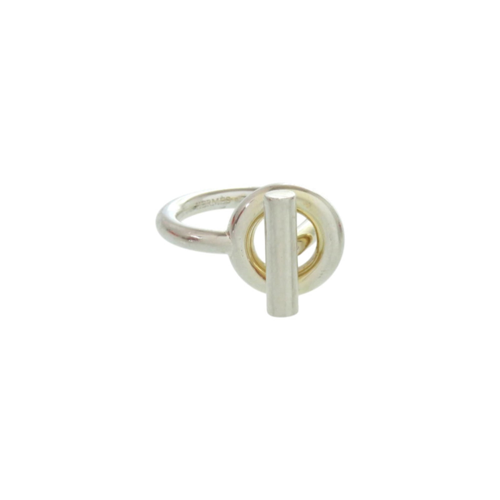 Ring Silver 925 Hermes Band: Ring Silver 925 Hermes Band Silver 925 Hermes Band, crafted from high-quality silver with a 54 US size and 7 European size, features the iconic Hermes brand. This elegant band ring boasts a sleek
