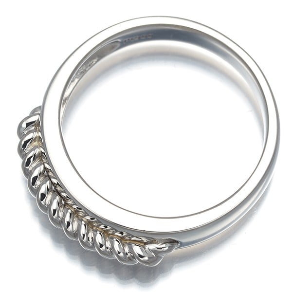 Twist Platinum Ring 900 - 3