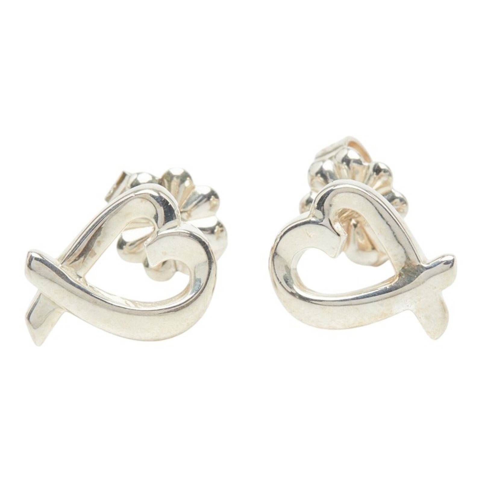 Silver Stud Earrings Tiffany - 2