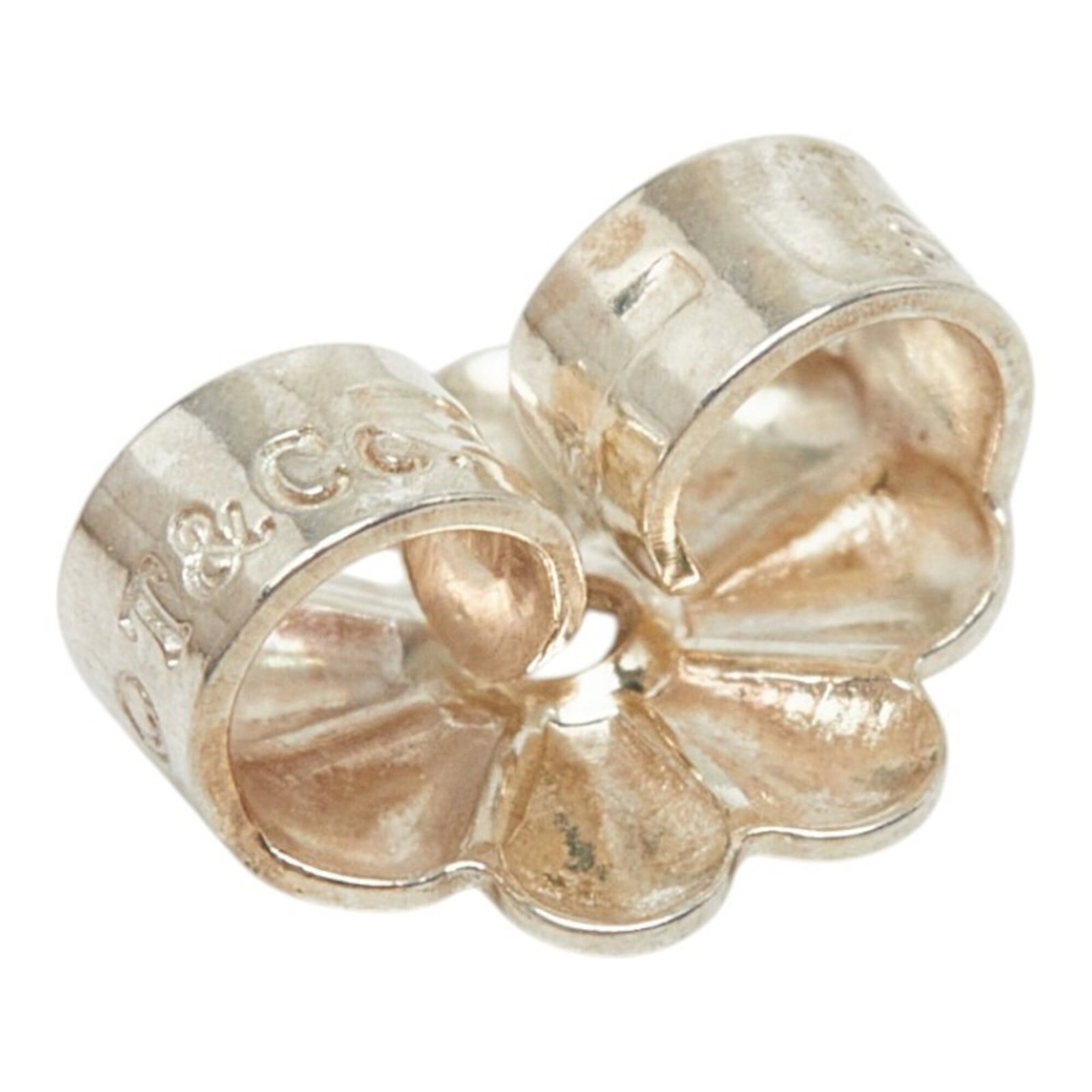 Silver Stud Earrings Tiffany - 4