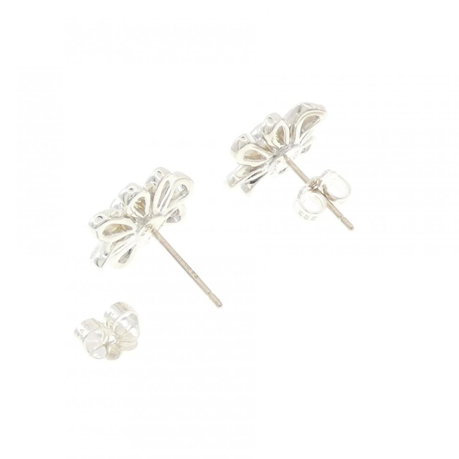 Silver Stud Earrings Tiffany - 3