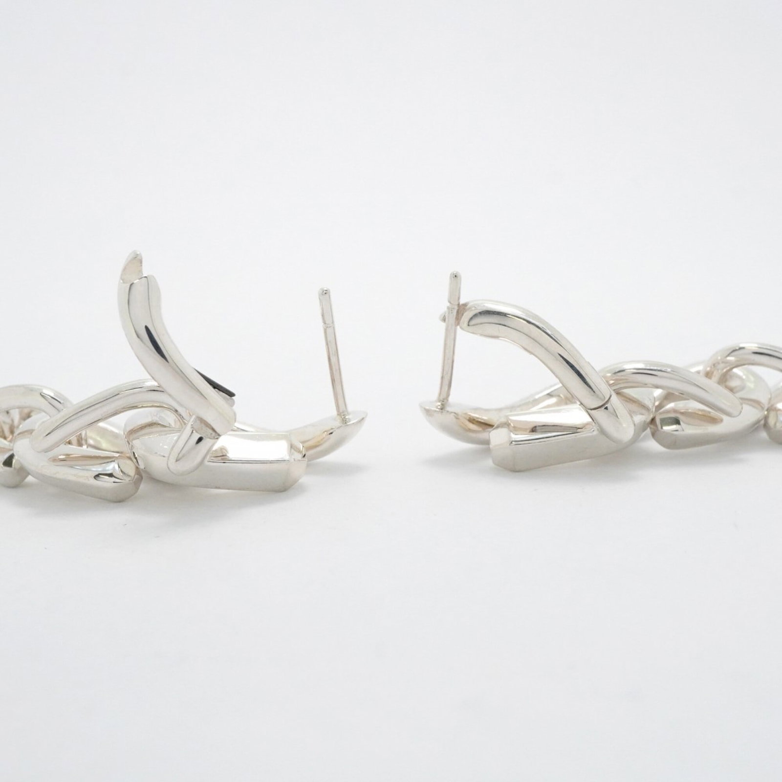 Silver Stud Earrings Tiffany - 3