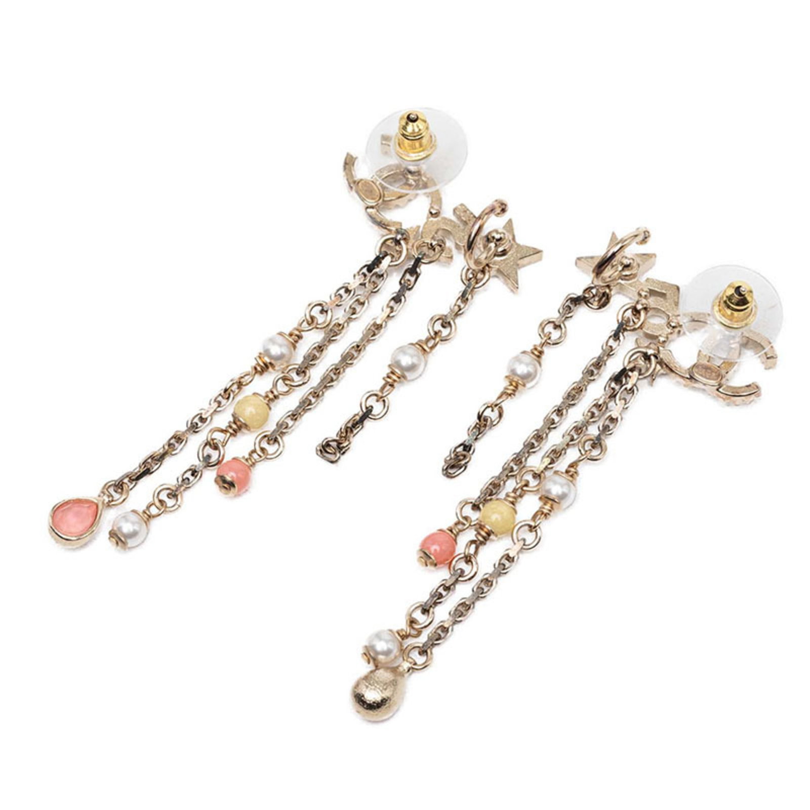 Chanel Stud Earrings Rhinestone - 2