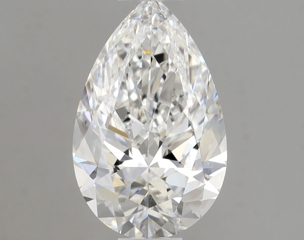GIA Pear 0.58ct F VVS2 - Loose Natural Diamond: GIA Pear 0.58ct F VVS2 - Loose Natural Diamond GIA-certified, this exceptional loose natural diamond boasts a vibrant F color and VVS2 clarity, showcasing outstanding brilliance with its VG polish and