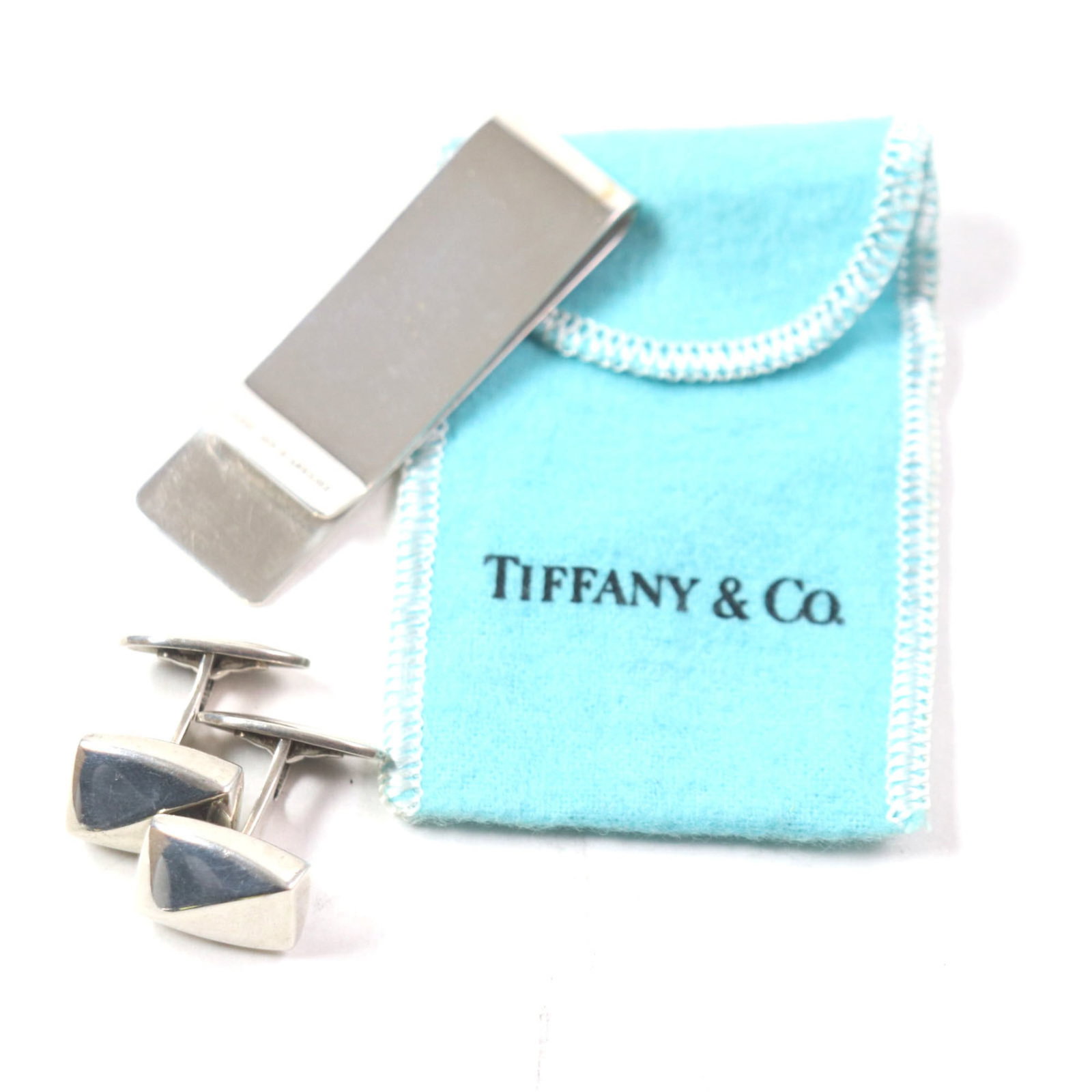 Silver Button Stud Tiffany 925 - 2